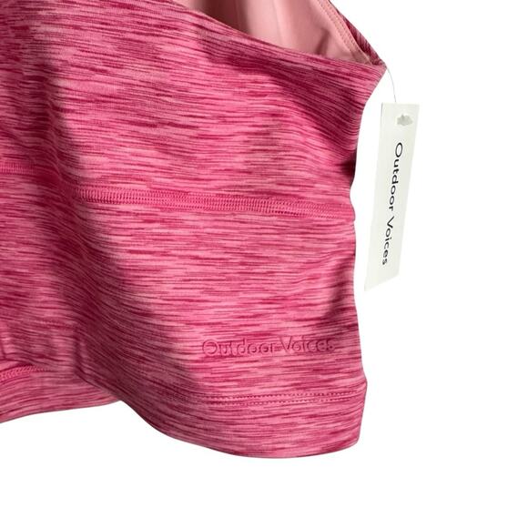 NWT Outdoor Voices Athletic Flow Crop Top in Wild Pink Size XXXL - Picture 5 of 5